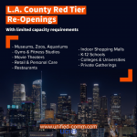 LA County Red Tier Re-Openings