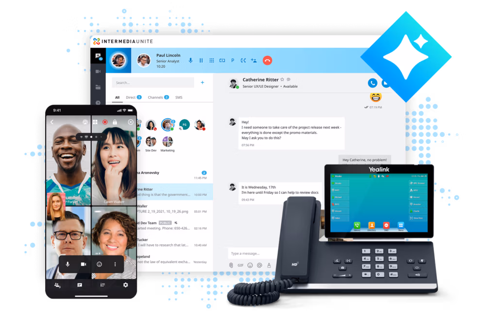 Intermedia Unite suite of applications